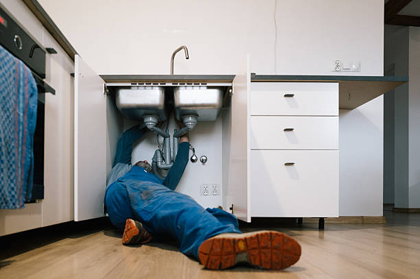 Professional Drain Cleaning technician working in Epping, NH